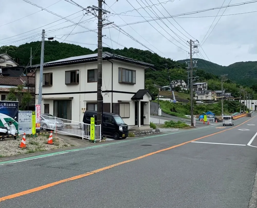 浜松市北区 木造2階建て住宅解体工事 (区画整理)